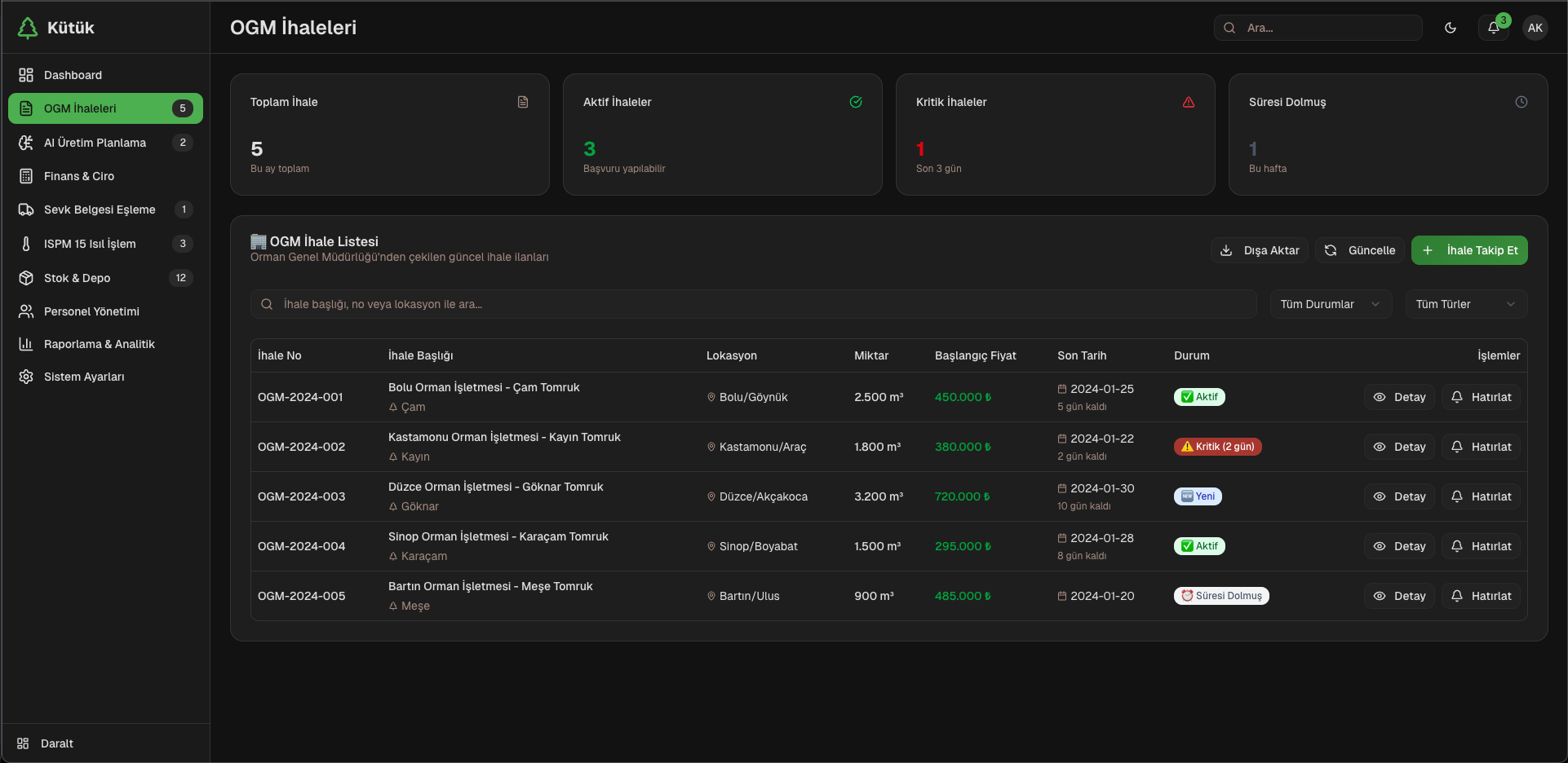 Kütük screenshot 4